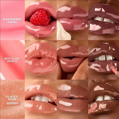 YICKYUE - New Autumn Winter Limited Edition Long-lasting Moisturizing Lip Oil Gloss Care Lips Plumping Exfoliating Milky Mocha Gloss