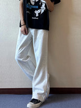 HEARUJOY - Casual Loose Fit Straight Leg Sports Sweatpants Comfortable Autumn American Sle Men's Pants Cleanfit Drapey Loose Pants