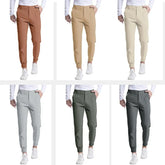 HEARUJOY - Men's Youth Elastic Golf Jogging Slim Pants Leisure Four Seasons High-grade Sense of Business Casual Pants