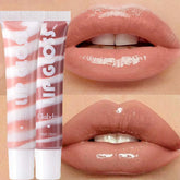 YICKYUE - Mirror Lip Glaze Moisturizing Jelly Water Light Glass Lip Gloss Hose 4 Colors Water Plump Lipstick Liquid Makeup Cosmetics 18ML