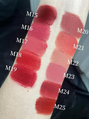 YICKYUE - Lip Mud Matte Velvet Soft Mist Lipstick Moisturizing Longlasting High Pigmented Lip Tint Lip Glaze Cosmetics Makeup