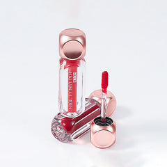 Yickyue The New Lip Glaze Lip Mud Texture Transparent Tube Lip Glaze Velvet Matte Lipstick Lasting Gilrs Students Lip Makeup Cosmetics