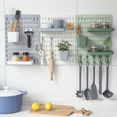 Yickyue Punch-Free Household Wire-Wrap Board Wall Dormitory Kitchen Bathroom Wall Shelf Shelf Wall Storage Hook Rack
