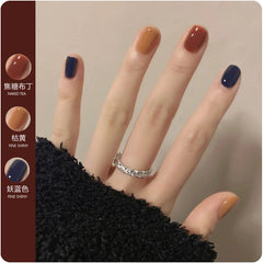 YICKYUE - Nail Polish No Bake Fast Drying Healthy No Odor Popular Long Lasting Environmental Protection Watercolor Nail Polish