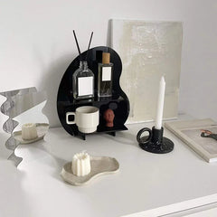YICKYUE - Luxury Perfume Shelf Multi Layer Bedside Storage Rack Desktop Ins Decorative Ornaments Acrylic Aromatherapy Storage Decoration