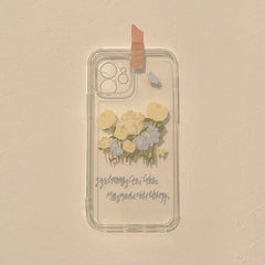 Oil painting roses flower silicone clear cute phone case for iphone 7 8 plus x xr xs max 11 12 mini pro max cover capa shell