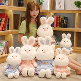 50/65cm Cute Fat Rabbit with Skirt Plush Toy Cartoon Animal Bunny Plush Doll Soft Filled Baby Children Appease Birthday Gifts