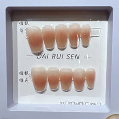 French Handmade Press On Nails