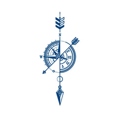YICKYUE - Permanent Temporary Tattoo Sticker for Men Boys Long-Lasting 1-2 Weeks Waterproof & Realistic Body Arrow Tattoo Stickers