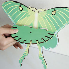 YICKYUE - Butterfly Wall Shelf Wooden Floating Shelves Boho Home Decoration Display Stand Room Decors Aesthetic Spring Home Decor Gifts