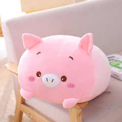 Cute Animal cushion Dinosaur Pig Cat Bear Plush Toy Soft Cartoon Panda Hamster Elephant Deer Stuffed Doll girl Pillow Gift