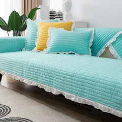 Deep Gray Corner Sofa Towel Covers Cotton Sofa Slipcover Couch Cover Removable Pet Dog Kids Mat Sofa Furniture Cushion Blanket