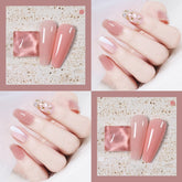 Yickyue 1 Bottle 36 Colors Translucent Jelly Nail Gel Polish 7.5ml Lasting Ice Through Pink White Crystal Varnish Soak Off Gel Manicure
