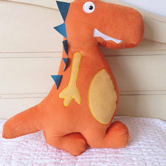 Lovely cartoon pillow large dinosaur amusement park children's bedding cushion cute pillow Home Furnishing bedding cartoon toy
