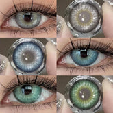 YICKYUE Contact Lenses Cosmetic Softlens Newyork Contacts for Eye Beauty