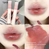 YICKYUE - 6 Colors Mirror Lip Gloss Moisturizing Lip Glaze Waterproof Long-lasting Sexy Red Lip Tint Lipstick Makeup Lip Gloss Cosmetics