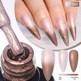 YICKYUE - 7ml Auroras Thermal Nail Gel Polish Champaign Gold Gradient Temperature Changing Glitter UV Gel Varnish Nails Art