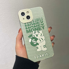 2022 tiger rich cute phone case for iphone 7 xsmax x xr 8 plus 11 12 pro max 13 promax silicone shockproof back cover shell capa