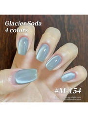 YICKYUE - 15ml New Popular Blue Cat Eye Nail Gel Polish Semi Permanent Nail Art Soaking UV LED Nail Salon DIY