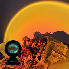 Sunset Lamp Dawn Light Floor Lamp Living Room Lamp Atmosphere Photo Sunset Lamp Rainbow Lamp Sunset Lamp Mini Table Lamp
