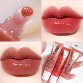 Sexy Clear Lip Gloss Bulk Wholesale Moisturizer Lip Gloss Base Glitter Lip Plumper Gloss Lips Glaze Tint Liquid Lipstick Lip Oil