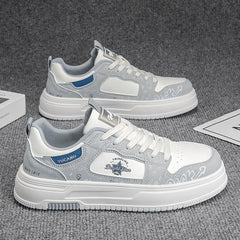 YICKYUE - new fashion trend men's skateboard shoes sports shoes leisure summer tennis outdoor running platform walking shoes