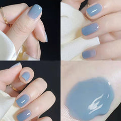 YICKYUE - Nail Polish No Bake Fast Drying Healthy No Odor Popular Long Lasting Environmental Protection Watercolor Nail Polish