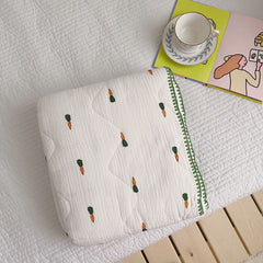 100% Cotton Summer Quilt Home Textiles Suitable for Children Boy Girl Kids Adult Blanket Comforter Thin Quilt