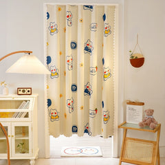 YanYangTian Thicker Velcro Door curtain ark curtain blackout shade Bedroom Partition space kitchen living room decoration