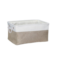 New Folding Storage Basket Foldable Linen Storage Box Bins Fabric Organizer Organize Office Bedroom Closet Toys Laundry Basket