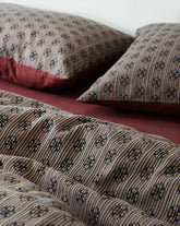 YICKYUE - vintage jacquard flower stripe bedding set 1.5 1.8 2.0,full queen king cotton home textile bed sheet pillow case duvet cover