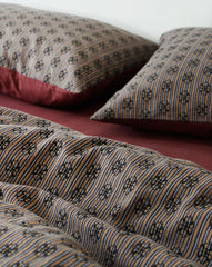 YICKYUE - vintage jacquard flower stripe bedding set 1.5 1.8 2.0,full queen king cotton home textile bed sheet pillow case duvet cover