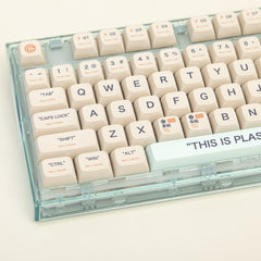Plastics 147 Keys Keycaps Retro PBT Dye Sublimation Keycaps XDA Profile For Mx Switch Mechanical Keyboard 6.25U Spacebar