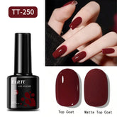 YICKYUE - 8ml Gel Nail Polish Purple Red Gray Burgundy Nails Art Soak Off UV/LED Manicure Beautylux Vernis Semi Permanent Esmalte