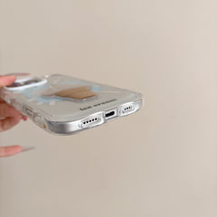YICKYUE - Korean ins Summer 3D Ice Cream Phone Case for iPhone 16 15 14 13 Pro Max Back Cover Fund