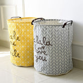 Home Storage Basket Fabric Folding Pants Socks Dirty Clothes Basket Toy Storage Bag Environmentally Friendly Bedroom Organizer