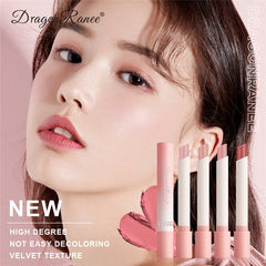 New Thin Tube Cigarette Lipstick 16 Colors Velvet Matte Nude Long-lasting Nonstick Cup Lipstick Sexy Red Lips Makeup Cosmetics