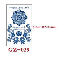 Herbal Plant Waterproof Temporary Tattoo Stickers Dragon Juice Tattoo Semi-Permanent Tattoo Men Women Wrist Arm Body Art Sticker