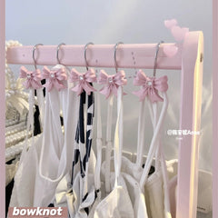 10PCs/Set Pink bown S Shaped Hooks Bathroom Kitchen Coat Hooks Multifunctional sundries Storage Hooks Hangers Holder