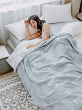 Summer Quilts Cotton Gauze Japanese-Style Decorative Bed Throw Blankets Cover Pink Bedspreads For Sofa Bedding 150*230/200cm