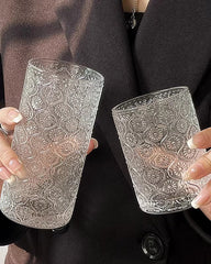 Begonia Pattern Glass