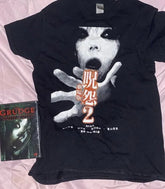 Hearujoy Summer Y2K Harajuku Retro Casual Dark Skull Printed T-shirts for Men and Women Vintage Brand Gothic Fashion Couple Tops
