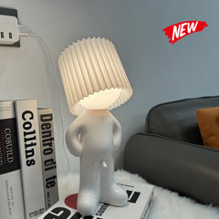 YICKYUE - Room Bedroom Decoration Led Light Table Desk Lamp USB Shy Boy Night Light Mood Light With Penile Switch Christmas Gift