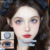 YICKYUE - 1 Pair/2pcs Color Contact Lenses for Eyes High Qualit with Myopia Prescription Beauty Pupil Yearly Use Fast Shipping