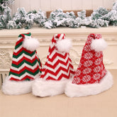 Merry Christmas Party Kawaii Hat Santa Claus Hat Plush Christmas Hat Toys for Party Decor