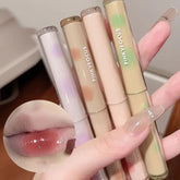 Yickyue Cute Bear Thin Lipstick Velvet Moistens Lip Mud Girls Don't Touch Cups Lip Gloss Is White Fair Price Lipstick Girls' Cosmetics