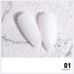 New Transparent Nude Pink Jelly UV Gel Polish Soak Off Colorful Jelly Nail Gel Polish Long Lasting Nail Art Lacquer Varnish