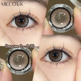 YICKYUE - 1 Pair Contact Lenses for Eyes Natural Myopia Prescription Korean Colorful Cosmetics Beauty Pupils New Free Shipping