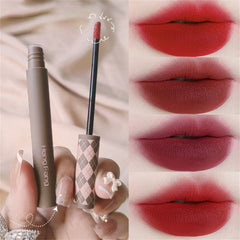 ELECOOL Lip Gloss 4 Colors Matte Lipstick Long-lasting Color Lip Mud Multi-purpose For Lip And Cheek Fashion Makeup Cosmetics