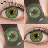 YICKYUE Colored Contact Lenses for Eyes Green Natural Contact Lenses Purple y2k Lenses Korean Big Eye Colorcon Free Delivery